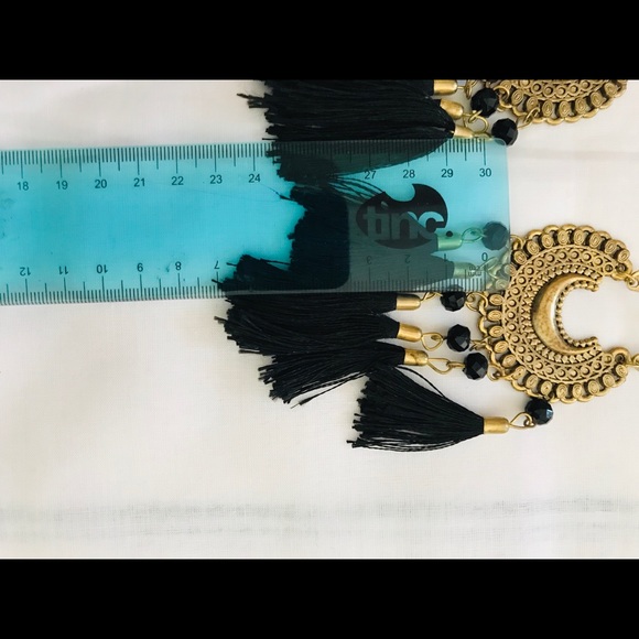 Stand Out Tassel Earrings / CODE: ER 58 - Picture 7 of 8